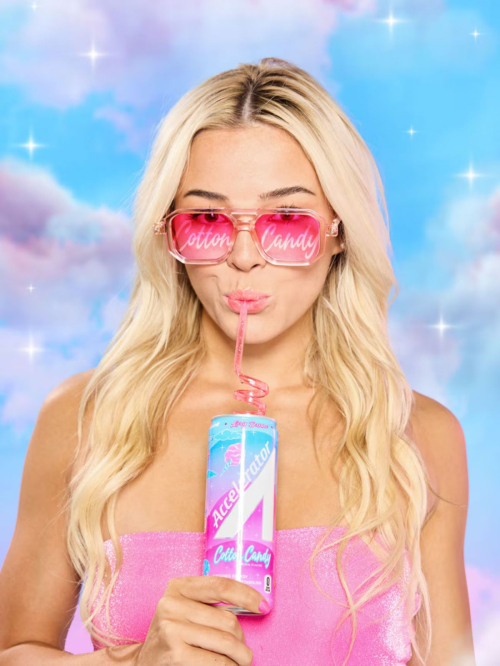 Olivia Dunne for Accelerator Energy Drinks, April 2025 1