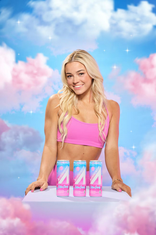 Olivia Dunne for Accelerator Energy Drinks, April 2025 3
