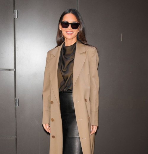 Olivia Munn Arrives at The View, April 2025 1