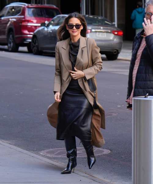 Olivia Munn Arrives at The View, April 2025 4