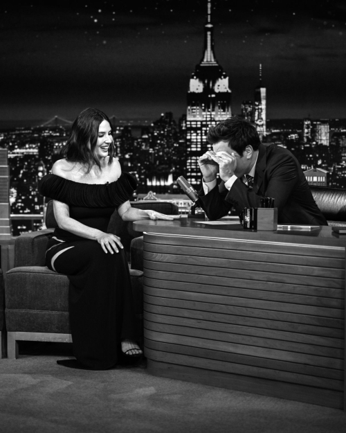 Olivia Munn at Jimmy Fallon Show, April 2025 3