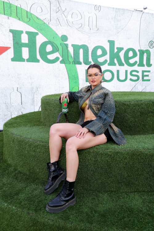 Paris Berelc at Heineken House at Coachella, April 2025