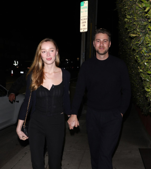Phoebe Dynevor and Cameron Fuller Dinner Date in Los Angeles, April 2025 1