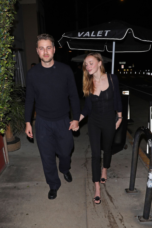 Phoebe Dynevor and Cameron Fuller Dinner Date in Los Angeles, April 2025 2