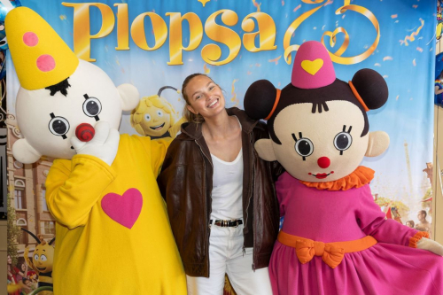 Romee Strijd at Plopsaland grand opening in De Panne, March 2025 1