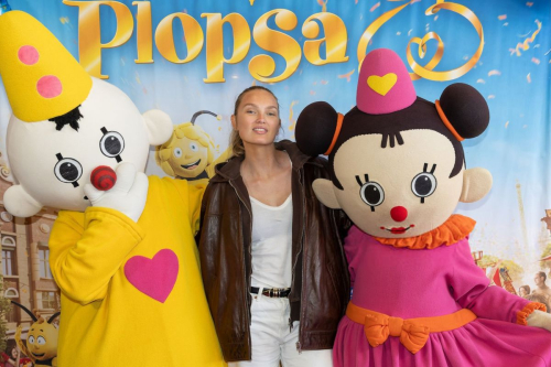 Romee Strijd at Plopsaland grand opening in De Panne, March 2025 2