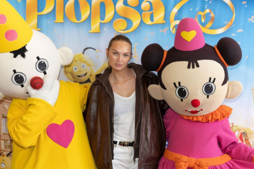 Romee Strijd at Plopsaland grand opening in De Panne, March 2025 3