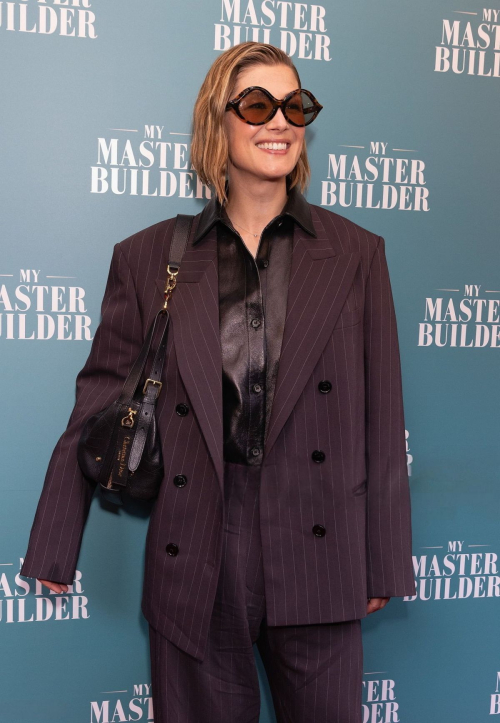 Rosamund Pike at My Master Builder Opening, April 2025