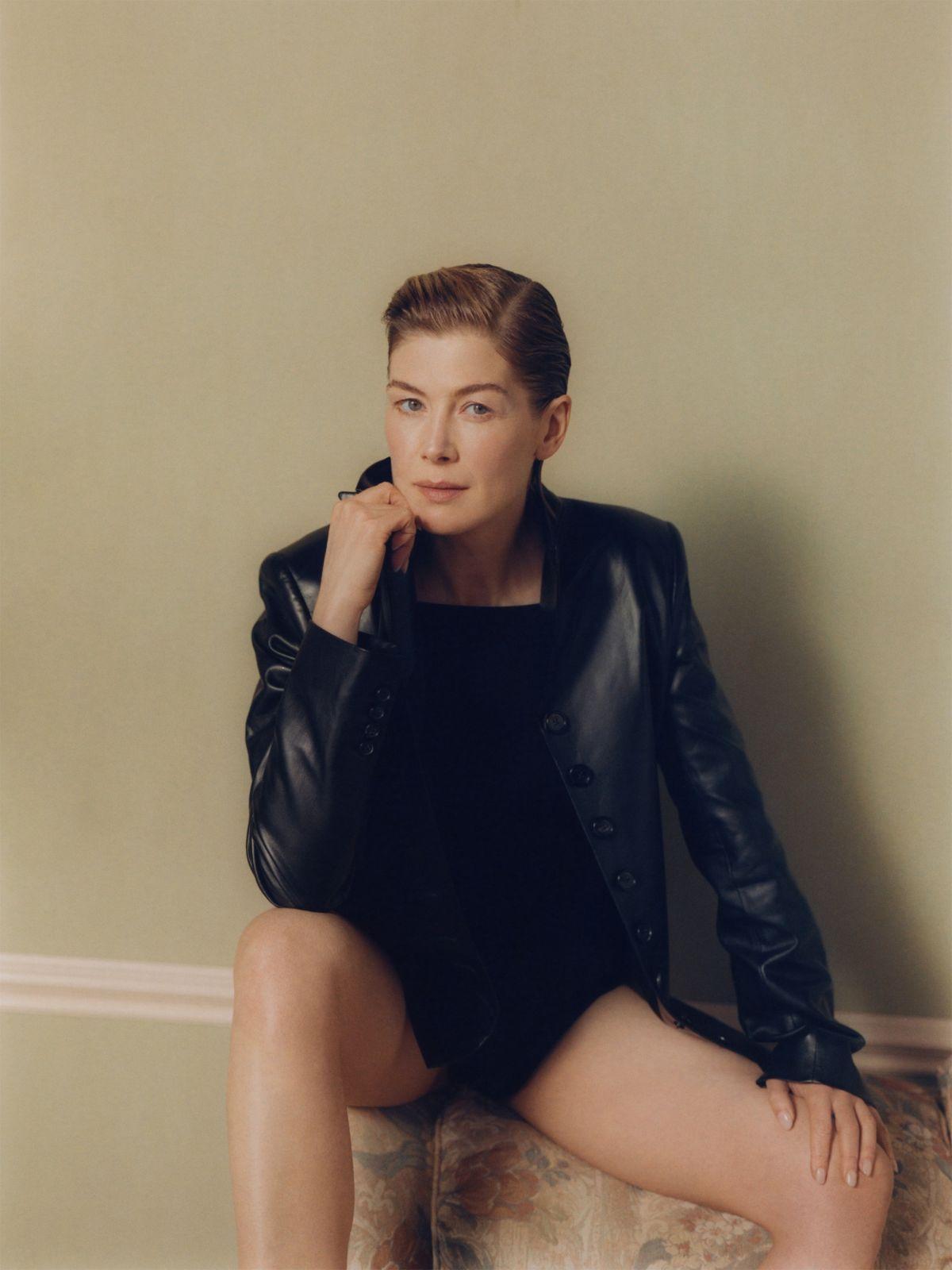 Rosamund Pike for Porter Magazine Cover, March 2025