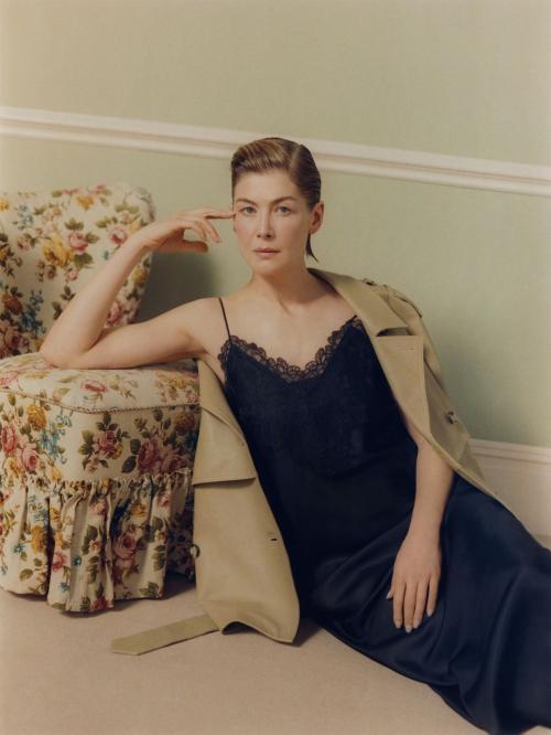 Rosamund Pike for Porter Magazine Cover, March 2025 9