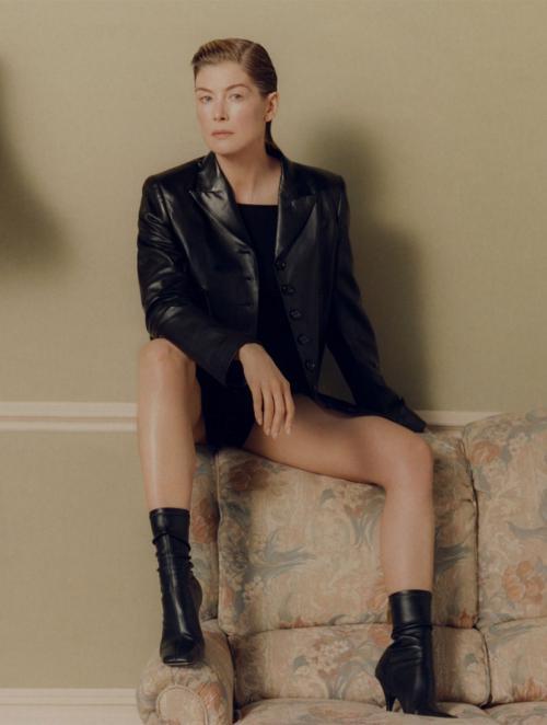 Rosamund Pike for Porter Magazine Cover, March 2025 1