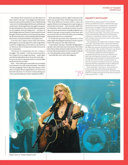 Sheryl Crow in Variety Magazine, April 2025 1