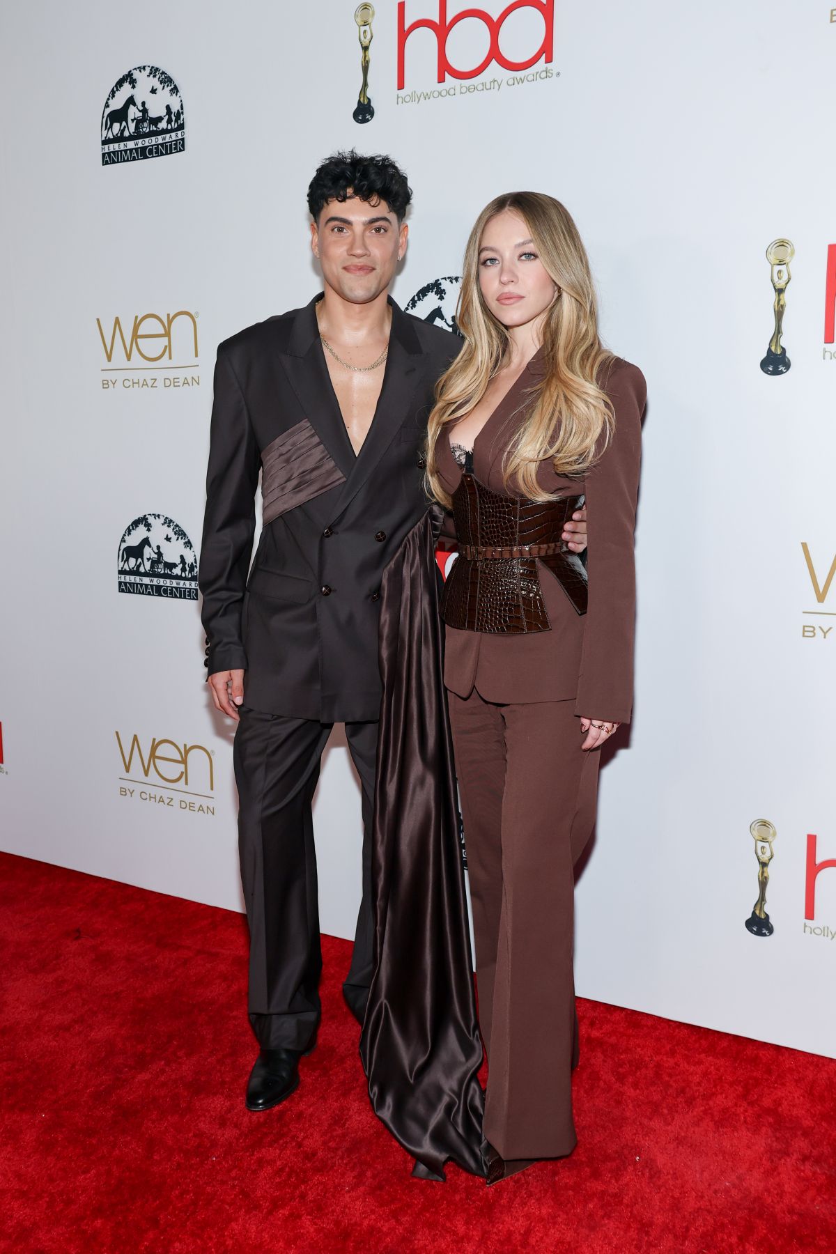 Sydney Sweeney at Hollywood Beauty Awards Glam, April 2025