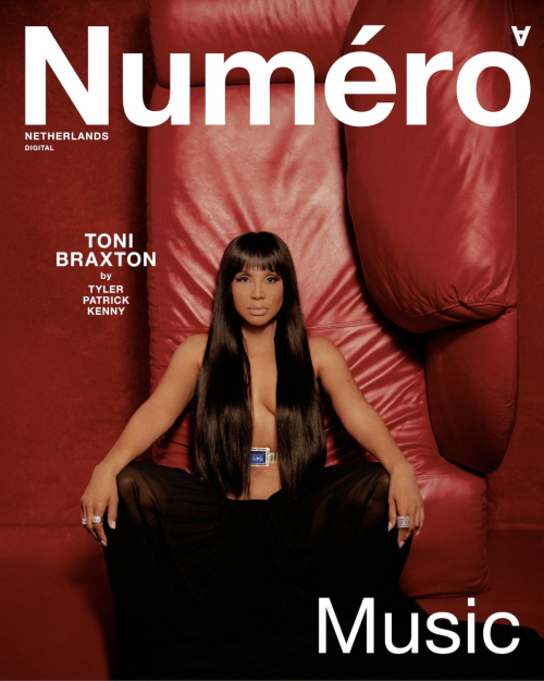 Toni Braxton for Numero Netherlands Fashion, April 2025
