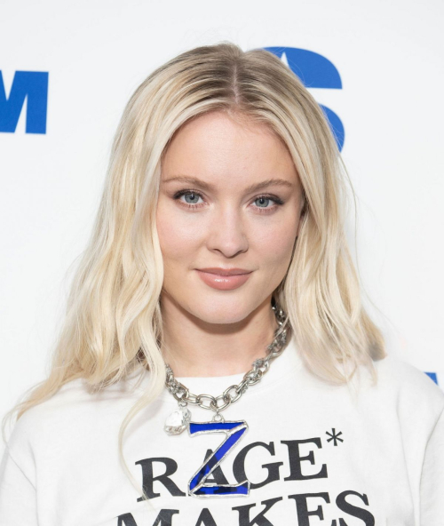 Zara Larsson Visits SiriusXM Studios in New York, April 2025 4