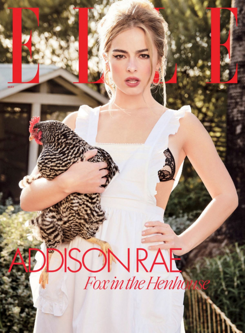 Addison Rae in Elle Magazine, May 2025 17