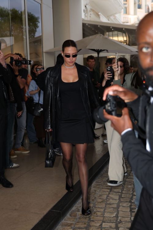 Adele Exarchopoulos Leaves Martinez Hotel Cannes, May 2025