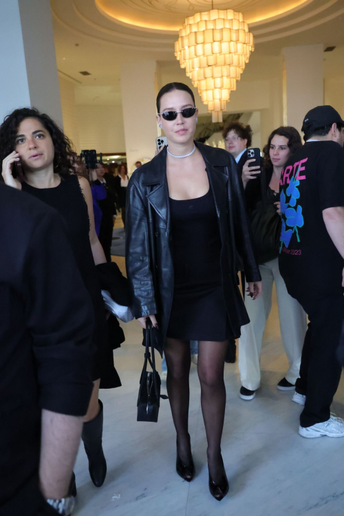 Adele Exarchopoulos Leaves Martinez Hotel Cannes, May 2025 4