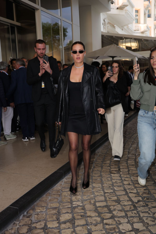 Adele Exarchopoulos Leaves Martinez Hotel Cannes, May 2025 5