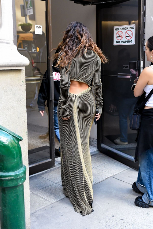 Adria Arjona Arrives at Her Hotel in NYC, May 2025 4
