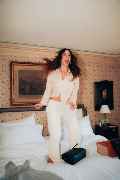 Adria Arjona for Elle USA Before Vuitton Show, May 2025 7
