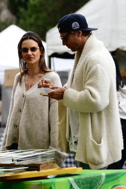 Alessandra Ambrosio and Buck Palmer Shopping in Los Angeles, May 2025 2
