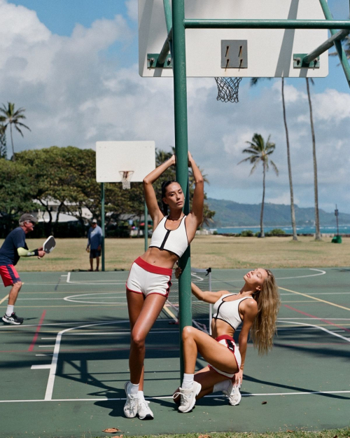 Alexis Ren for RVCA summer capsule collab, May 2025 8
