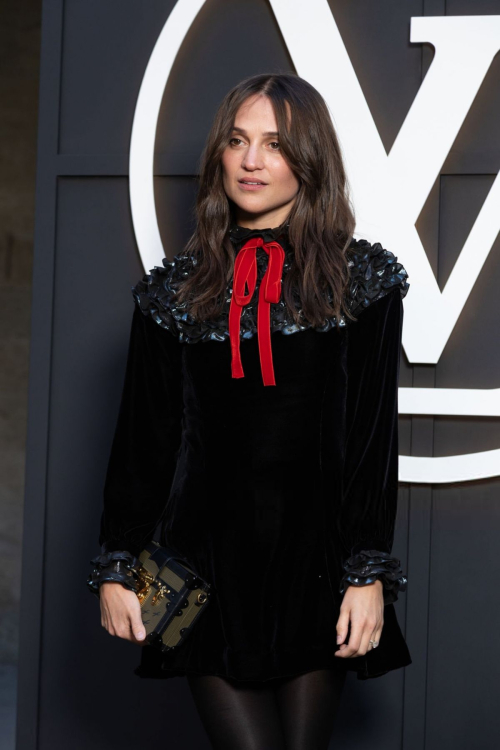Alicia Vikander at Louis Vuitton Cruise Show, May 2025 3