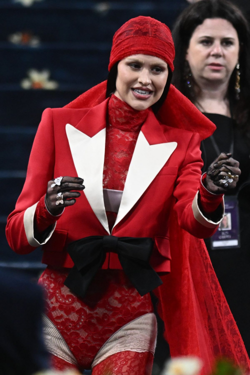Amelia Hamlin at 2025 Met Gala in NYC, May 2025