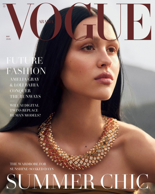 Amelia Hamlin for Vogue Arabia, May 2025