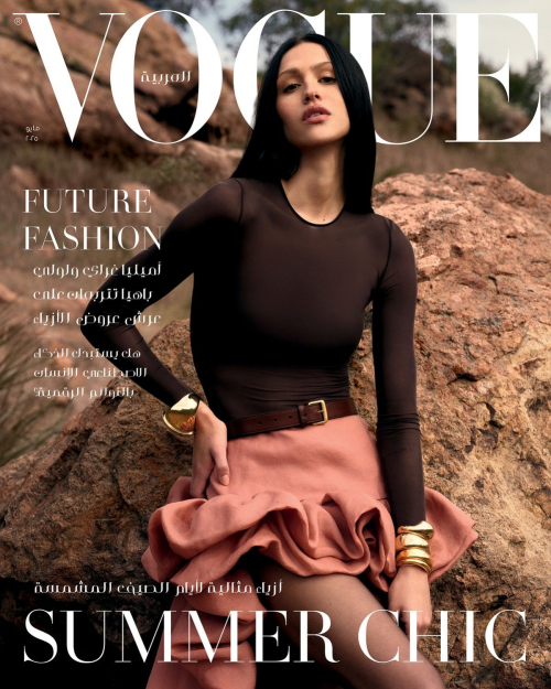 Amelia Hamlin for Vogue Arabia, May 2025 10