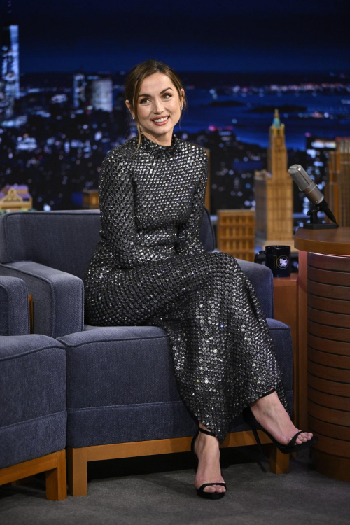 Ana De Armas at Jimmy Fallon Show Appearance, May 2025 12
