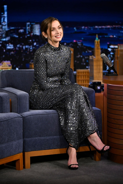 Ana De Armas at Jimmy Fallon Show Appearance, May 2025 6
