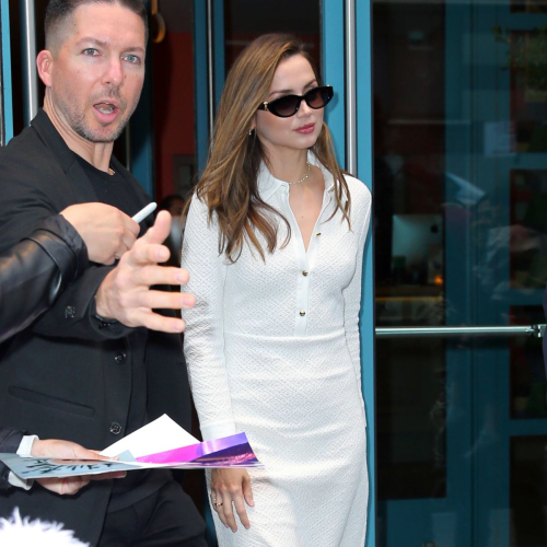 Ana de Armas Heading to GMA Studio NYC, May 2025