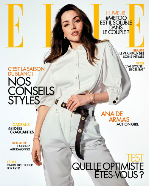 Ana De Armas on Elle France Cover, May 2025