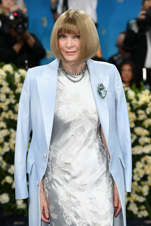 Anna Wintour at 2025 Met Gala Celebrating Superfine, May 2025
