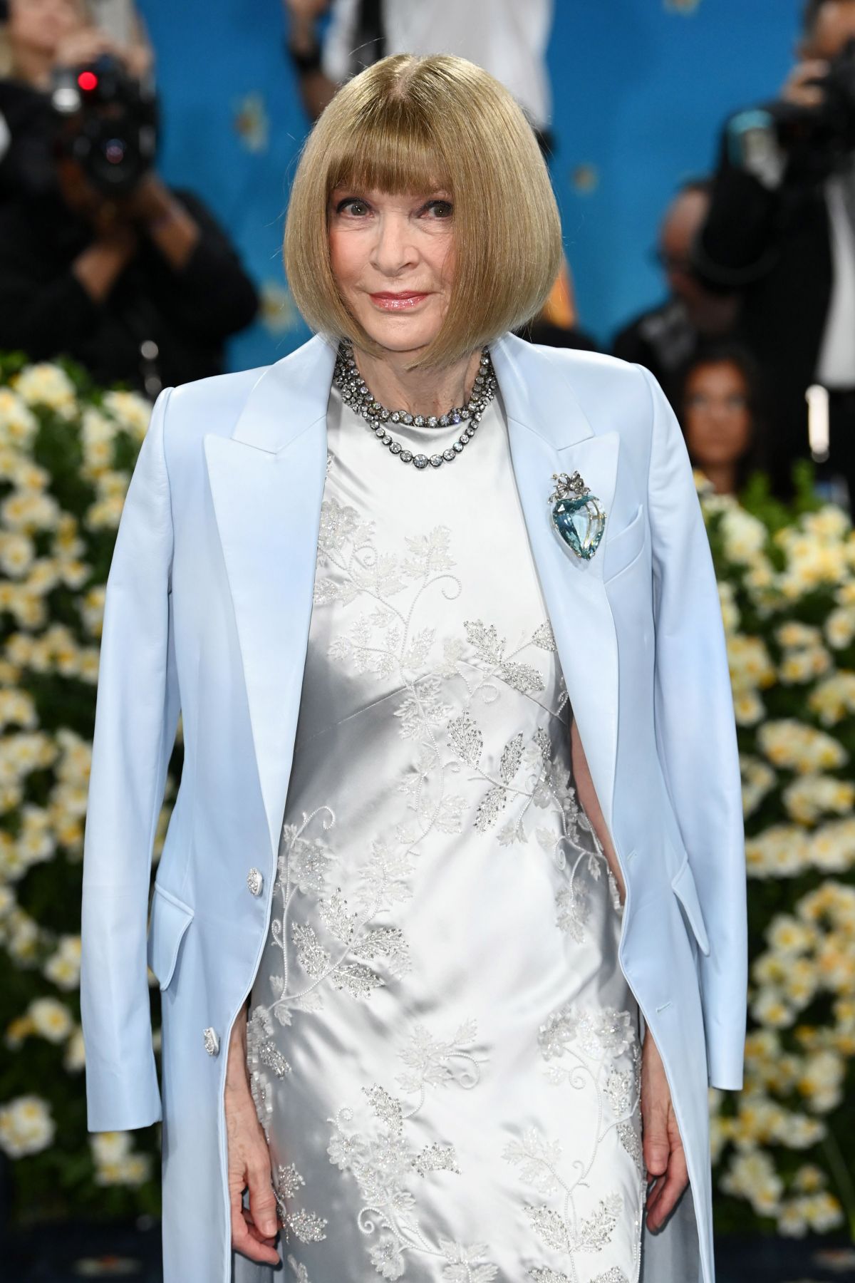 Anna Wintour at 2025 Met Gala Celebrating Superfine, May 2025