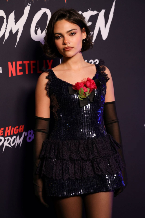 Ariana Greenblatt at Fear Street Experience LA, May 2025