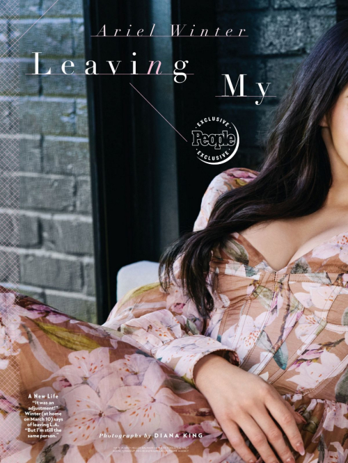 Ariel Winter in People Magazine, May 2025 9