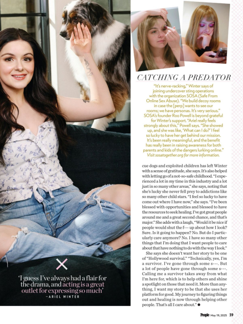 Ariel Winter in People Magazine, May 2025 3