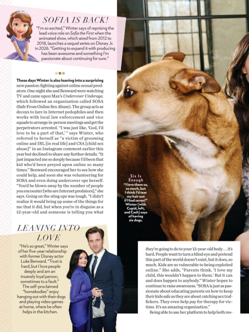 Ariel Winter in People Magazine, May 2025 5