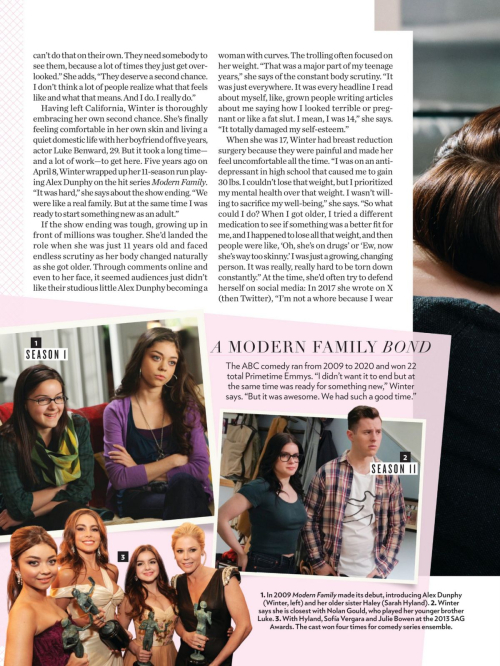 Ariel Winter in People Magazine, May 2025 7