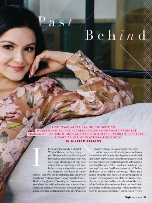 Ariel Winter in People Magazine, May 2025 8