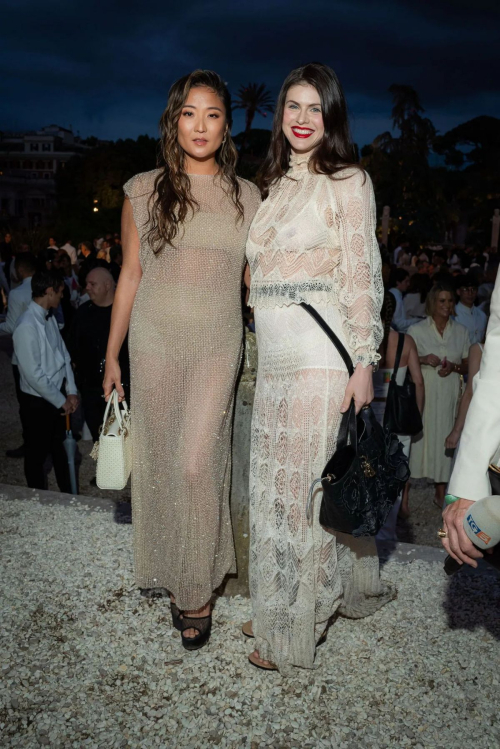 Ashley Park Alexandra Daddario at Dior Cruise, May 2025