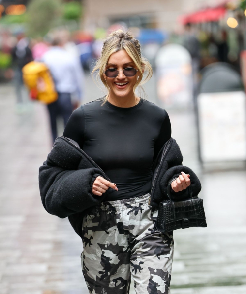 Ashley Roberts Leaves Heart Breakfast Studios, May 2025 1