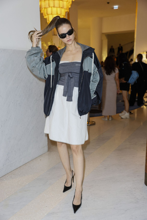 Barbara Palvin at Martinez Hotel Cannes Stay, May 2025