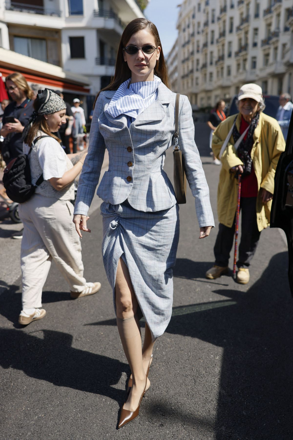 Barbara Palvin Leaves Hotel in Cannes, May 2025