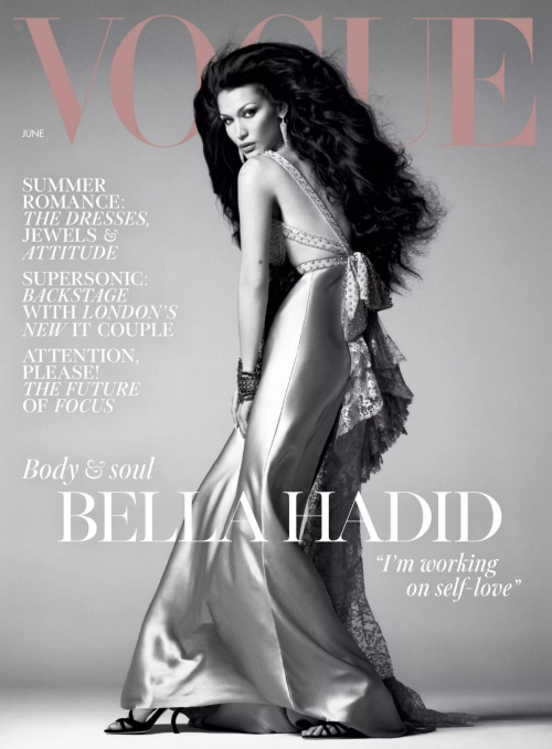 Bella Hadid for UK Vogue Cover Shoot, June 2025 11