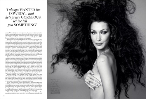 Bella Hadid for UK Vogue Cover Shoot, June 2025 1