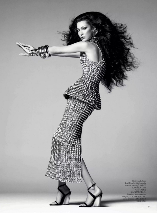 Bella Hadid for UK Vogue Cover Shoot, June 2025 5